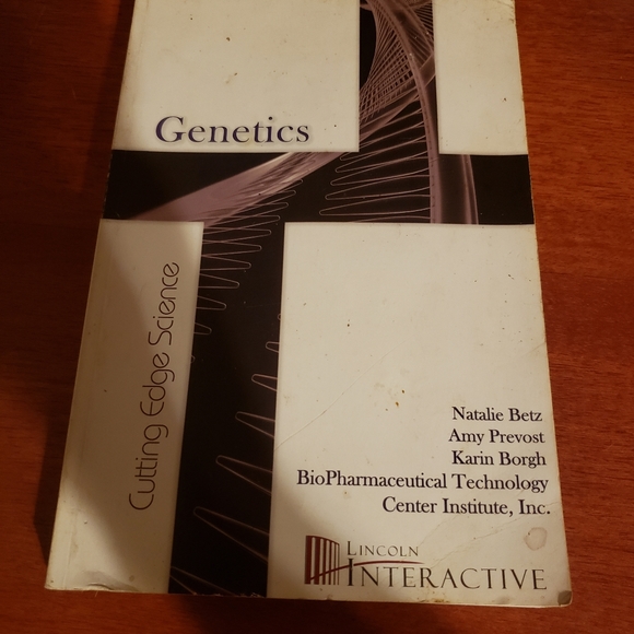 Genetics Paperback Book - Picture 1 of 3